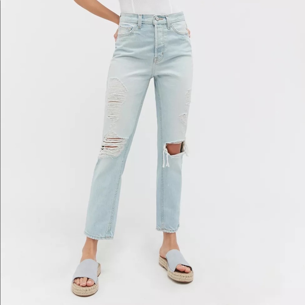 BDG High-Waisted Slim Straight Mom Jeans